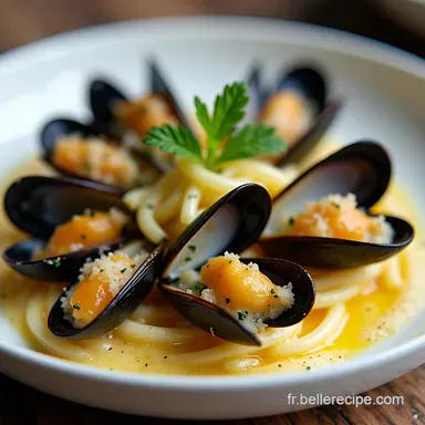 Recette Moules Gratines au Four Croustillantes et Cr&eacute;m&eacute;es