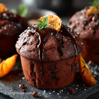 Muffin orange chocolat Recette facile moelleux et intense