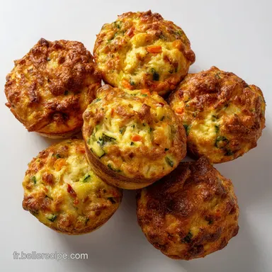 Muffins aux &OElig;ufs et L&eacute;gumes La Recette D&eacute;jeuner Moelleuse et Rapide Fiche recette