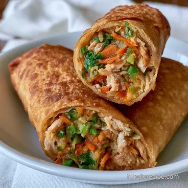 Nems Au Poulet: Croustillants Fiche recette