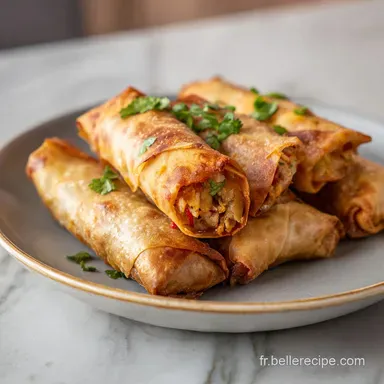 Nems au Poulet Maison: Recette Traditionnelle Vietnamienne Fiche recette