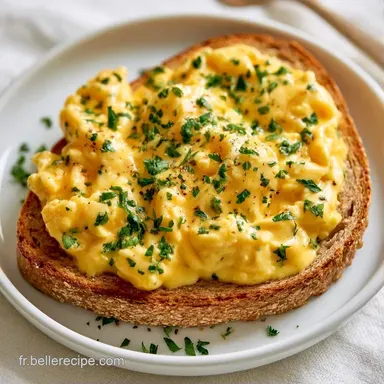 &OElig;ufs Brouill&eacute;s Pain Complet en 10 Min Fiche recette
