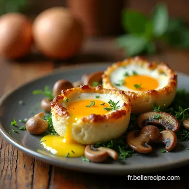 &OElig;ufs Cocotte Cr&eacute;meux Notre Secret pour un Jaune Coulant Fiche recette