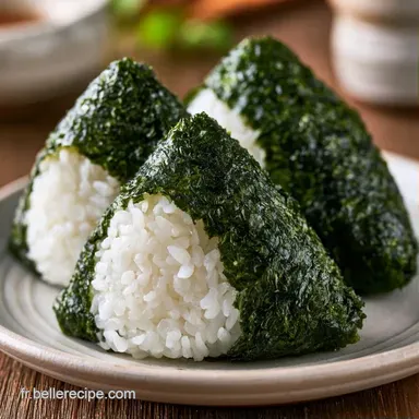 Onigiri au Poulet pour 10 Pi&egrave;ces Fiche recette