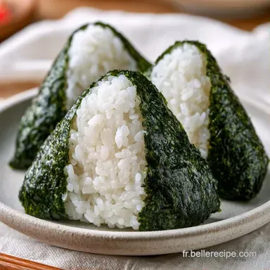 Onigiri Recette au Thon Mayo Fiche recette