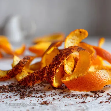 Orangettes Au Chocolat Noir Recette Facile - Ready in 30 Min Fiche recette