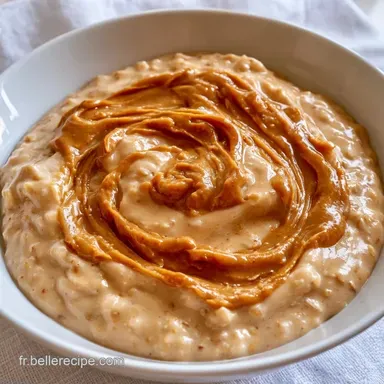 Overnight Oats Cacahu&egrave;te : Meal Prep