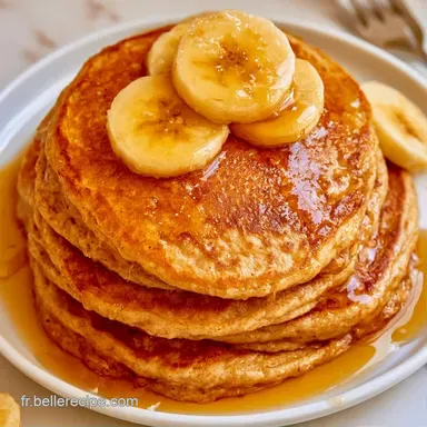 Pancake Avoine Banane en 17 Minutes Fiche recette