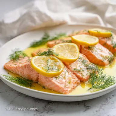 Papillote de Saumon Citron et Aneth Fiche recette