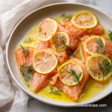 Papillote de Saumon Citron et Aneth
