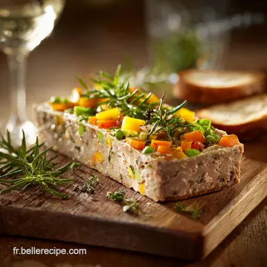 P&acirc;t&eacute; aux L&eacute;gumes et Comt&eacute; Affin&eacute; Recette Chic pour PiqueNique