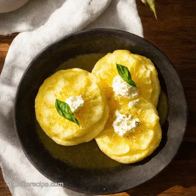 Id&eacute;e de Repas Facile P&acirc;tes Citron Ricotta Basilic en 20mn