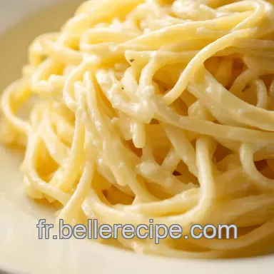 Recette Facile et Rapide: P&acirc;tes Carbo Grand-M&egrave;re (Sans Cr&egrave;me!) Fiche recette