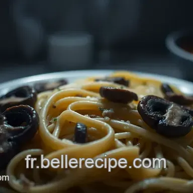 Repas Simple et Rapide : P&acirc;tes Cr&eacute;meuses aux Champignons Faciles !