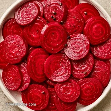 Pickles De Betteraves en 24 Heures Fiche recette