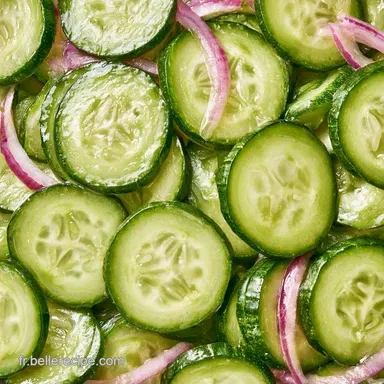 Pickles De Courgettes au Vinaigre De Cidre