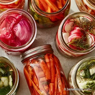 14 Recettes de Pickles: Oignons, Courgettes & Radis