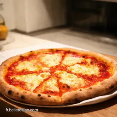 Pizza Traditionnelle aux Trois Fromages Un Classique Fran&ccedil;ais Fiche recette
