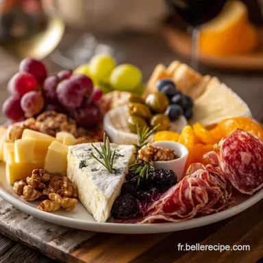 Planche Charcuterie Fromage : Guide &Eacute;tape par &Eacute;tape pour 8 Personnes