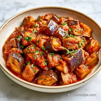 Po&ecirc;l&eacute;e D'Aubergines Proven&ccedil;ale pour 4 Fiche recette