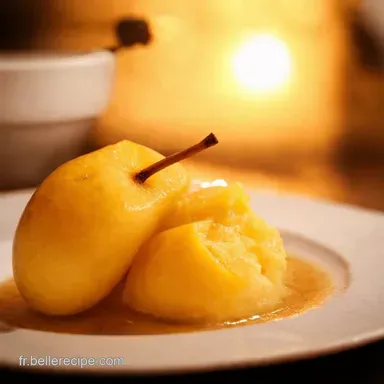 Poires Poch&eacute;es Vanille La Recette Belle &Eacute;poque Facile Fiche recette