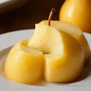 Poires Poch&eacute;es Vanille La Recette Belle &Eacute;poque Facile