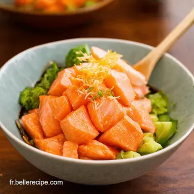 Poke Bowl Saumon Facile Mon Secret Hawa&iuml;en Fiche recette