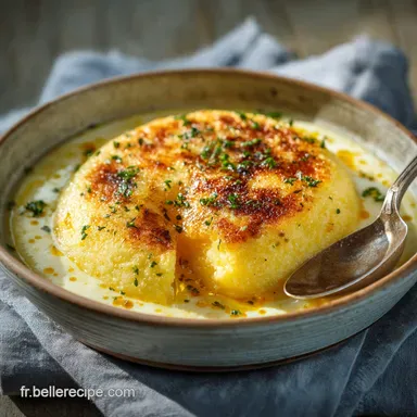 Polenta cr&eacute;meuse au Comt&eacute; Recette fondante et facile en 40 minutes Fiche recette