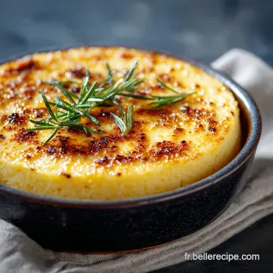 Polenta cr&eacute;meuse au Comt&eacute; Recette fondante et facile en 40 minutes