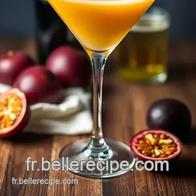 Pornstar Martini recette : &Eacute;veillez vos papilles avec ce cocktail fruit&eacute; Fiche recette