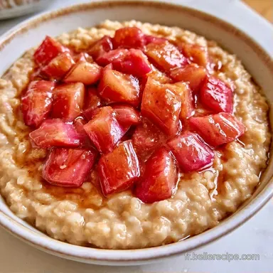 Porridge &Agrave; La Rhubarbe en 35 Minutes Fiche recette