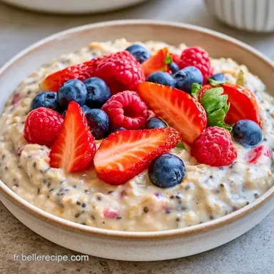 Porridge Aux Flocons D'Avoine en 10 Min Fiche recette