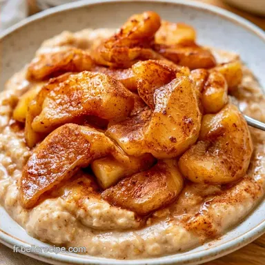 Porridge Pomme Cannelle en 15 Minutes