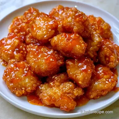 Poulet Aigre-Doux Croustillant