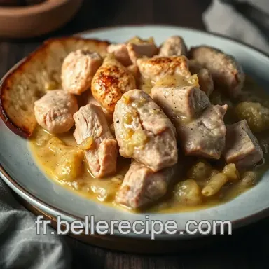 Poulet Beurre de Cacahu&egrave;te: Un Plat Savoureux et R&eacute;confortant Fiche recette