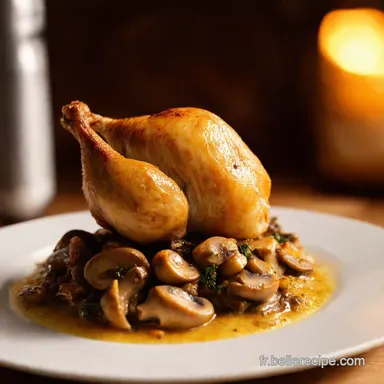 Poulet au Porto et Champignons Facile Mon Secret de Chef Fiche recette