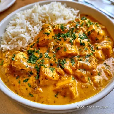 Poulet au Riz au Curry en 30 Minutes Fiche recette