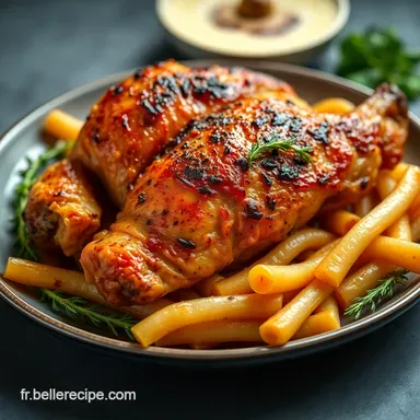 Poulet Basquaise Facile: Un Air du Pays Basque en un Clin d'&OElig;il! Fiche recette