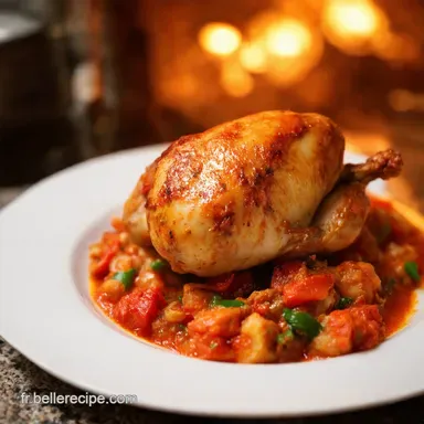 Recette Poulet Basquaise Facile Un Plat Familial Ensoleill&eacute; Fiche recette