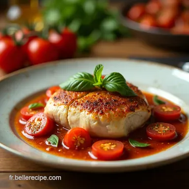 Poulet la Toscane Sauce Cr&eacute;meuse &Eacute;pinards Tomates S&eacute;ch&eacute;es Fiche recette