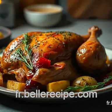 D&eacute;couvrez mon Poulet Fermier R&ocirc;ti aux Herbes de Provence - Recette Facile