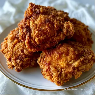 Poulet Frit Cor&eacute;en Croustillant Fiche recette