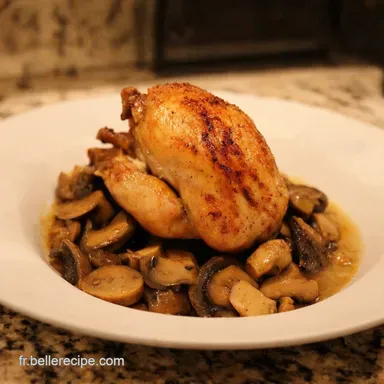 Poulet Gourmand au Porto et Champignons Ma Recette Facile Fiche recette