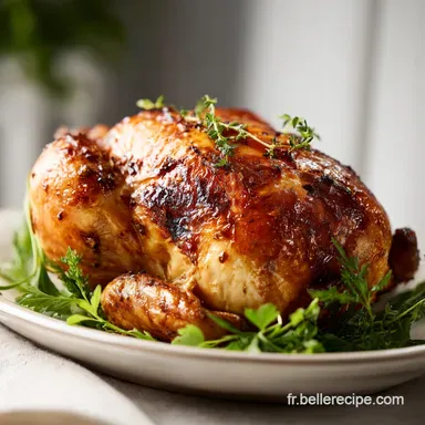 Poulet R&ocirc;ti Anniversaire: Peau Craquante