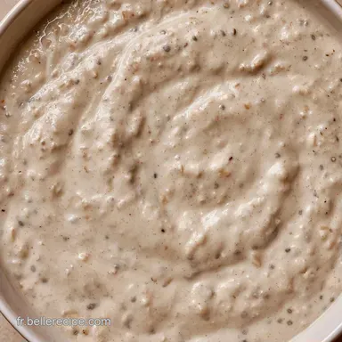 Pudding Chia Avoine pour 2 Portions Fiche recette