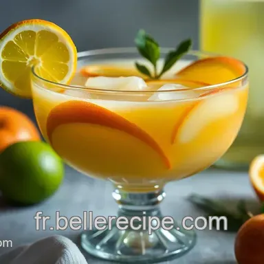 Punch Sans Alcool: Recette Fra&icirc;cheur des &Icirc;les pour Vos F&ecirc;tes