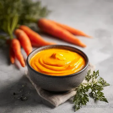 Pur&eacute;e de Carotte pour 4 Personnes Fiche recette