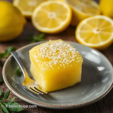 Citron Givr&eacute; Recette Facile: Un D&eacute;lice au Limoncello! Fiche recette