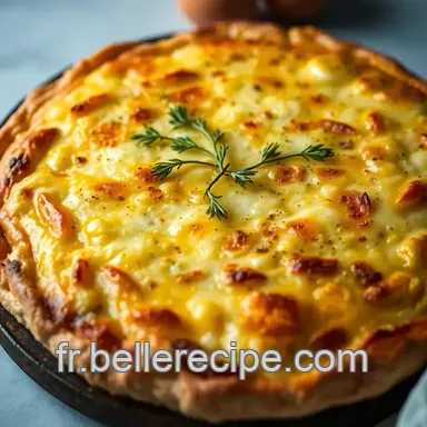 Quiche au Fromage Classique : La Recette Facile &agrave; adopter ! Fiche recette