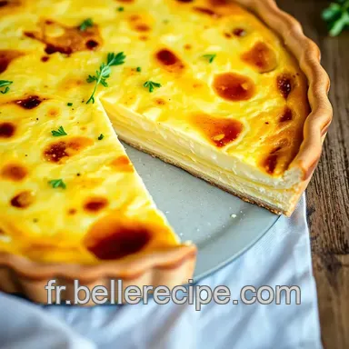Id&eacute;e Quiche Lorraine: Un Classique Revisit&eacute;, Facile! Fiche recette
